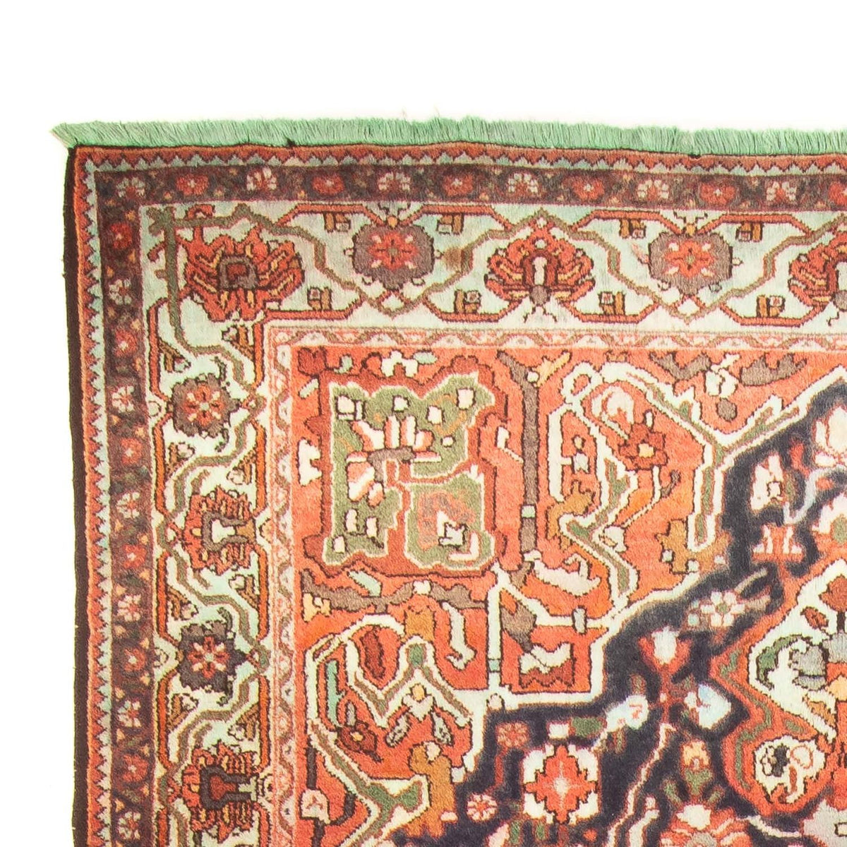 Persisk tæppe - Nomadisk - 336 x 170 cm - lysrød