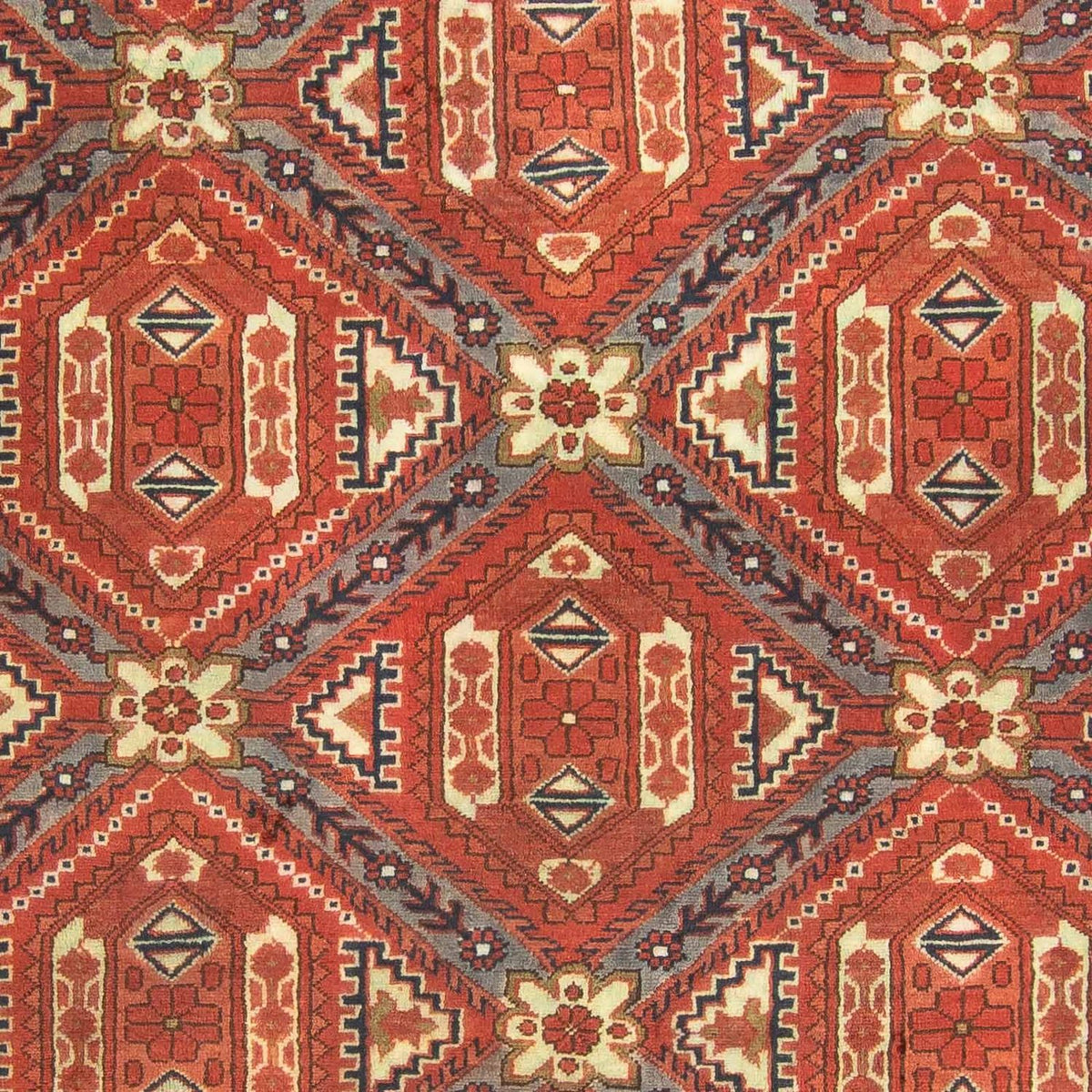 Afghansk tæppe - Hatshlu - 285 x 208 cm - rust