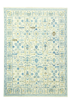 Designer tæppe - 434 x 310 cm - lyseblå