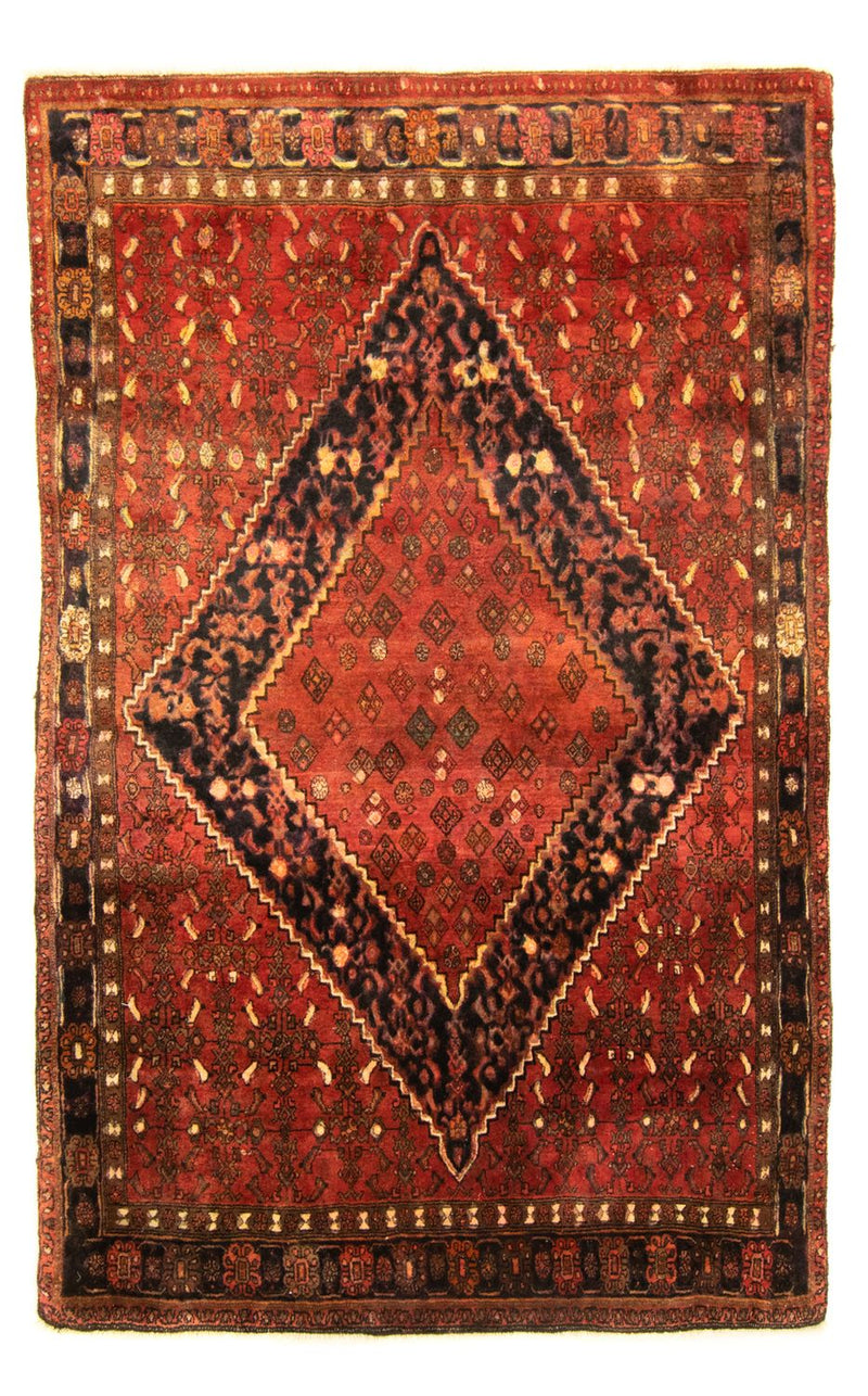 Persisk tæppe - Bijar - 206 x 135 cm - orange
