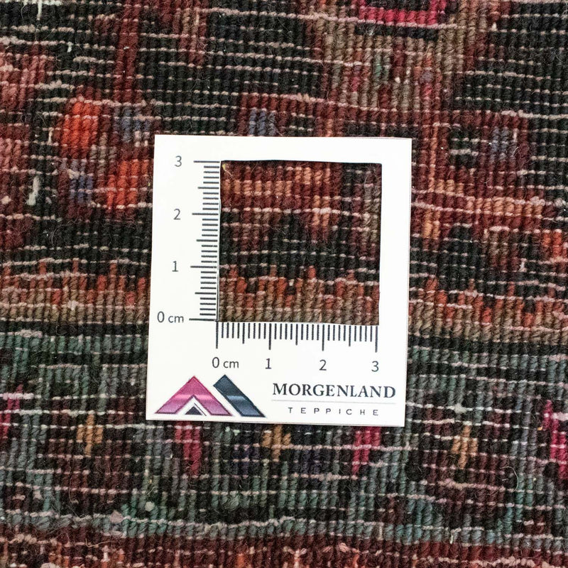 Persisk tæppe - Bijar - 244 x 146 cm - rød