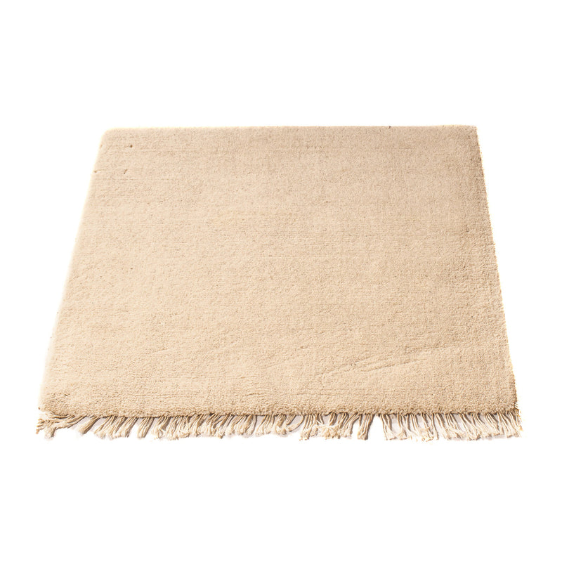 Nepal Tæppe - 96 x 65 cm - beige