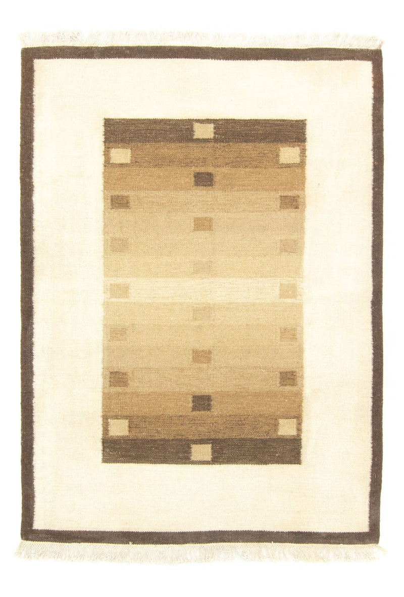 Kelim-tæppe - Trendy - 195 x 140 cm - brun