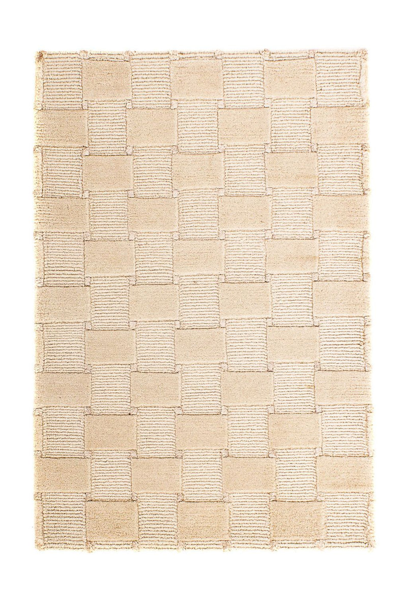 Nepal Tæppe - 90 x 60 cm - beige