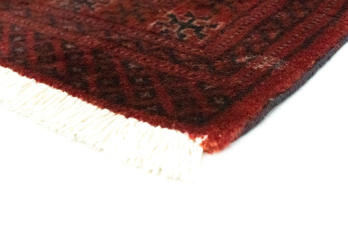 Turkaman-tæppe - 96 x 63 cm - rød