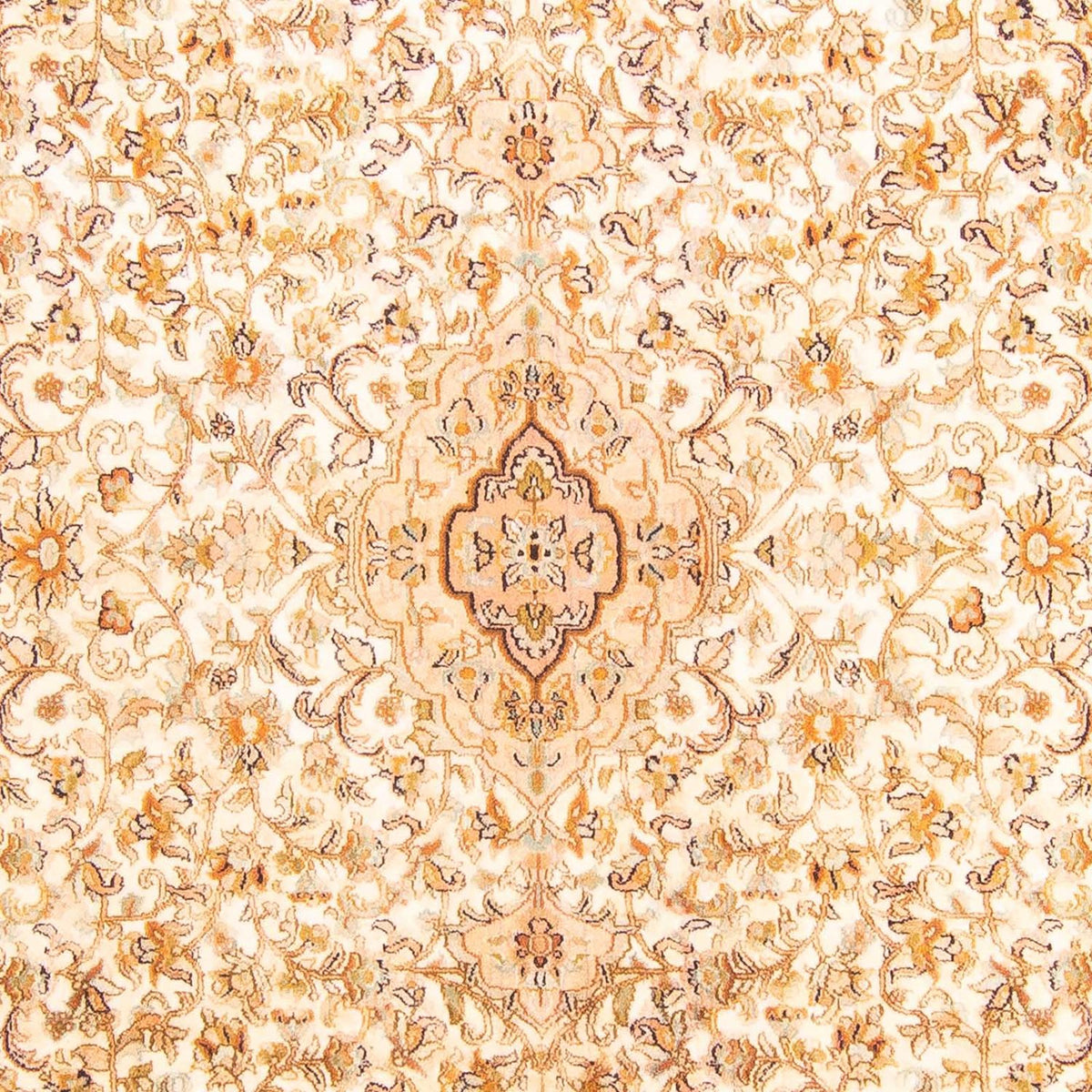 Silketæppe - Kashmir Silk - 270 x 186 cm - beige