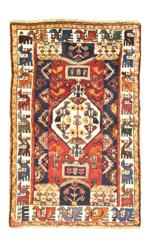 Persisk tæppe - Nomadisk - 146 x 91 cm - rød