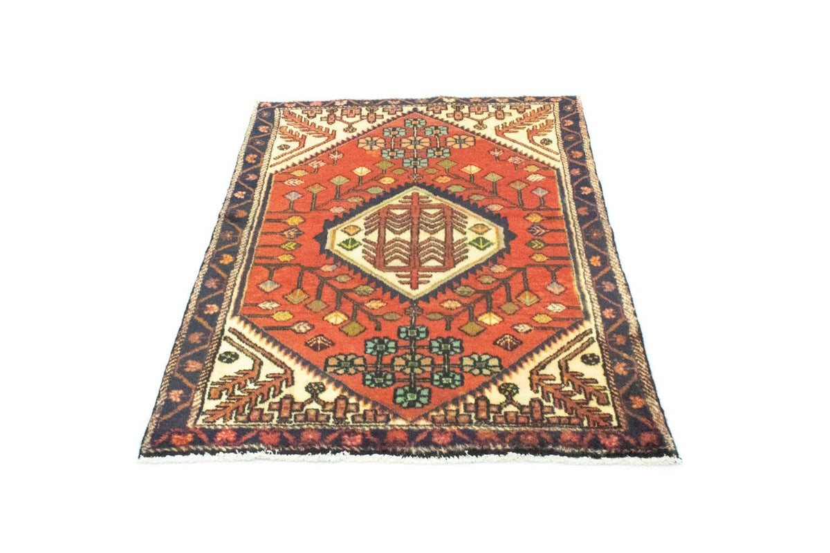 Persisk tæppe - Nomadisk - 143 x 106 cm - orange