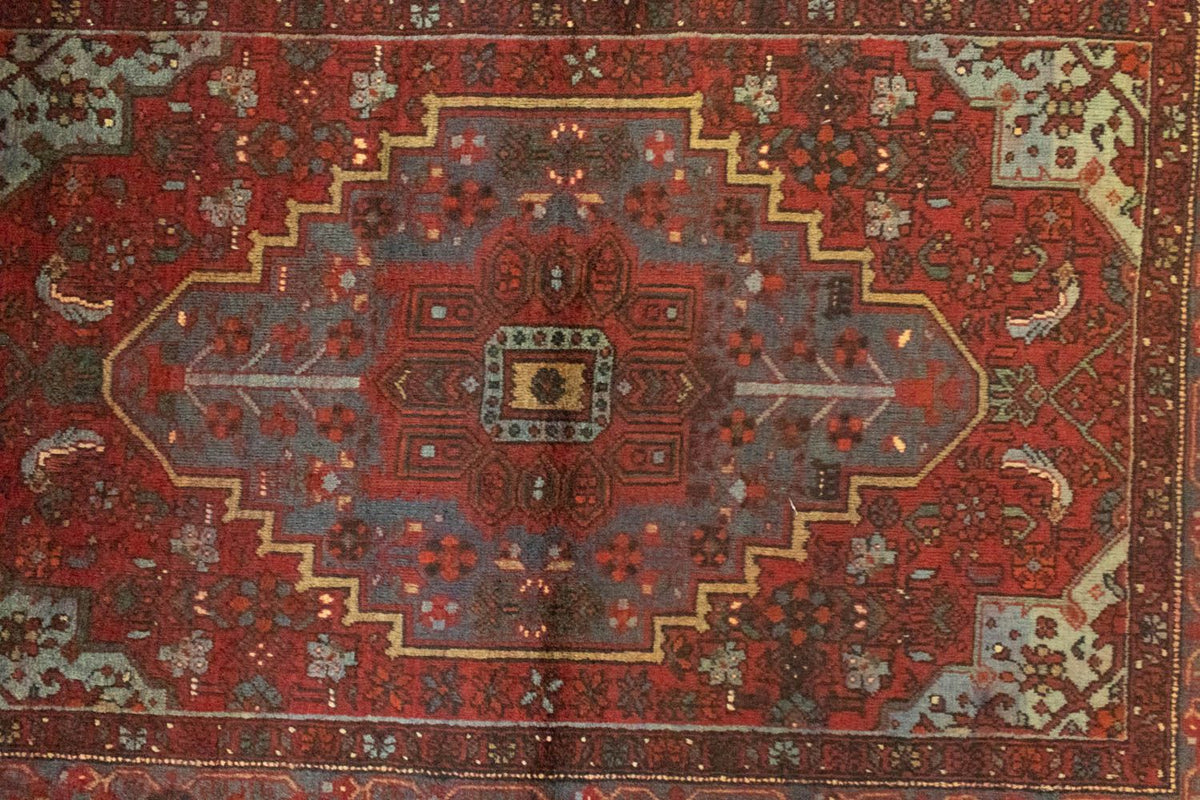 Persisk tæppe - Nomadisk - 148 x 102 cm - rød