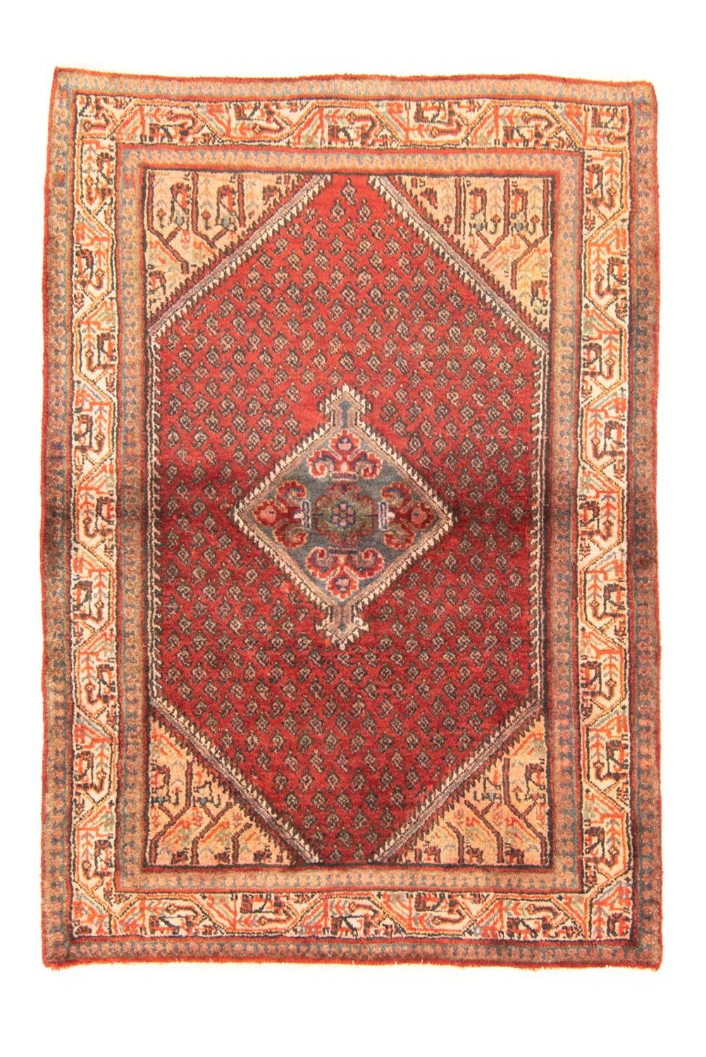 Persisk tæppe - Mir - 153 x 107 cm - rød