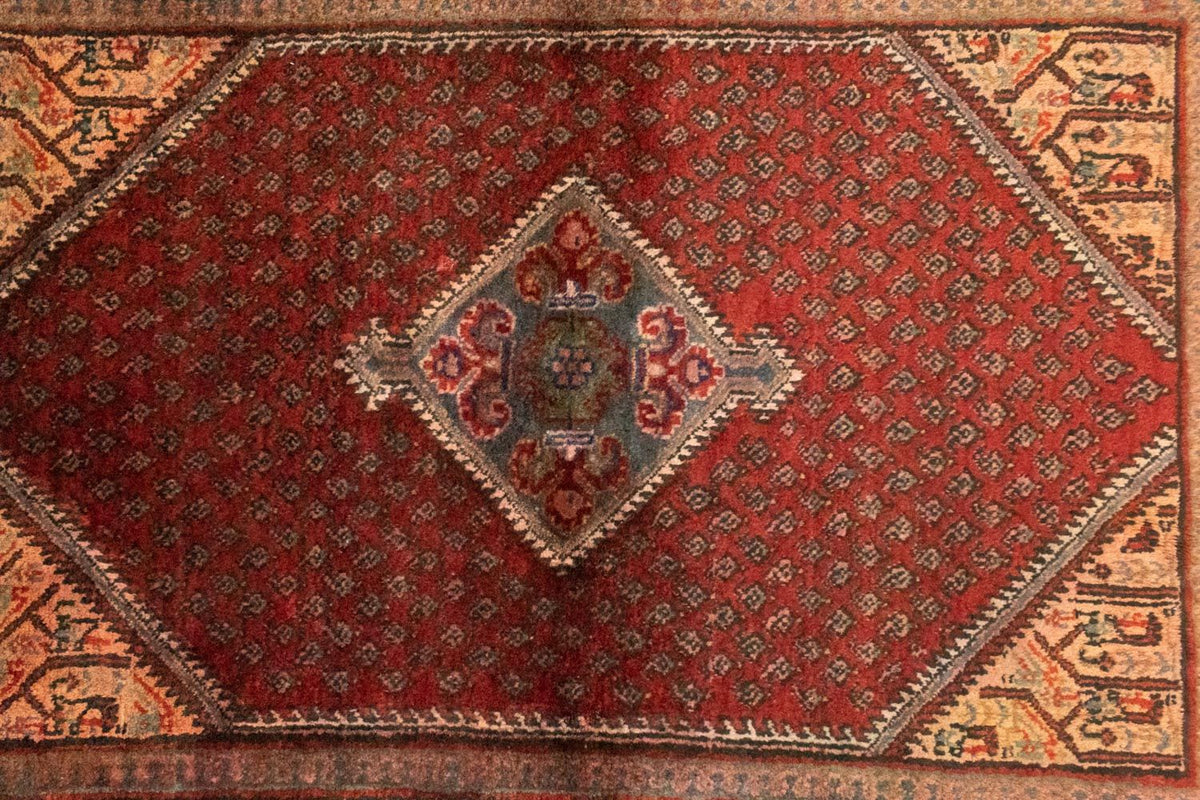 Persisk tæppe - Mir - 153 x 107 cm - rød
