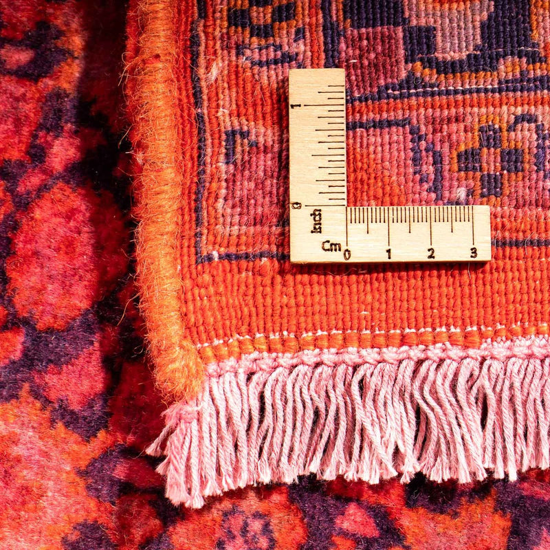 Persisk tæppe - Bijar - Royal - 280 x 205 cm - lysrød