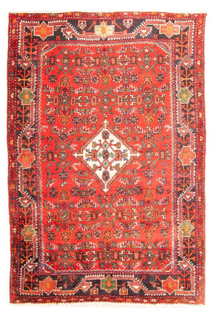 Persisk tæppe - Nomadisk - 207 x 135 cm - rød