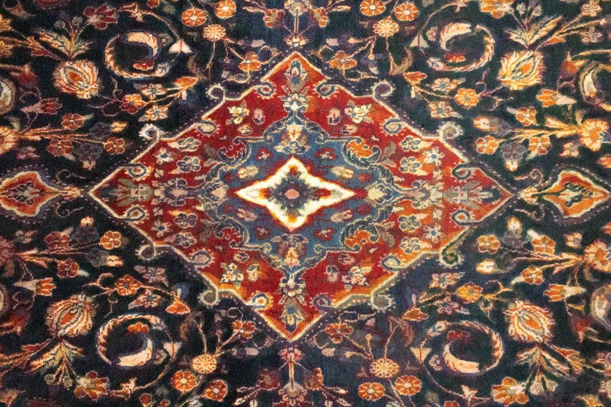 Løber Persisk tæppe - Nomadisk - 227 x 129 cm - blå