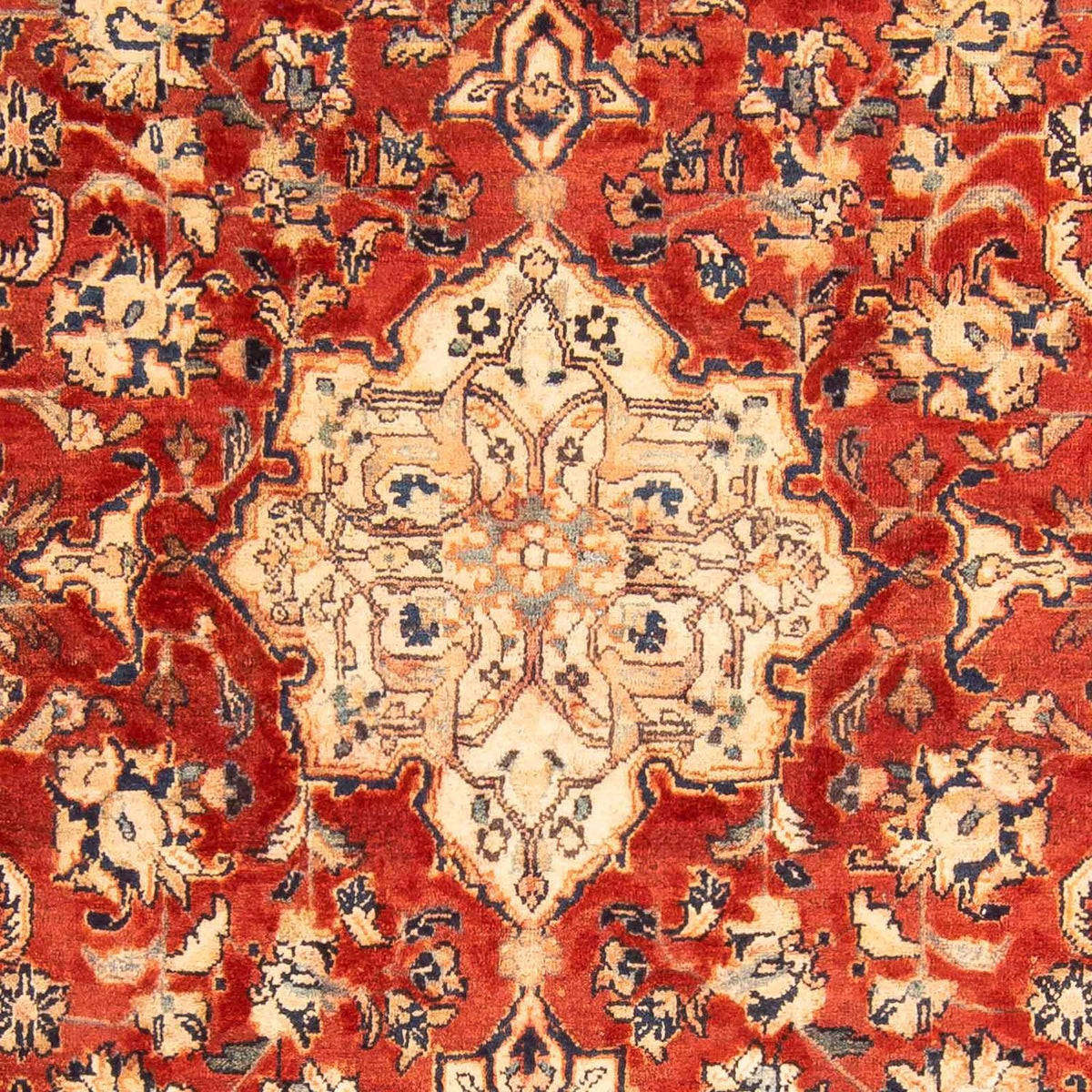 Persisk tæppe - Classic - 200 x 139 cm - mørkerød
