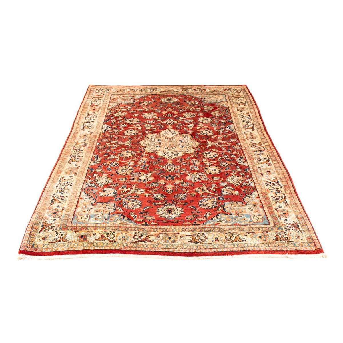 Persisk tæppe - Classic - 200 x 139 cm - mørkerød