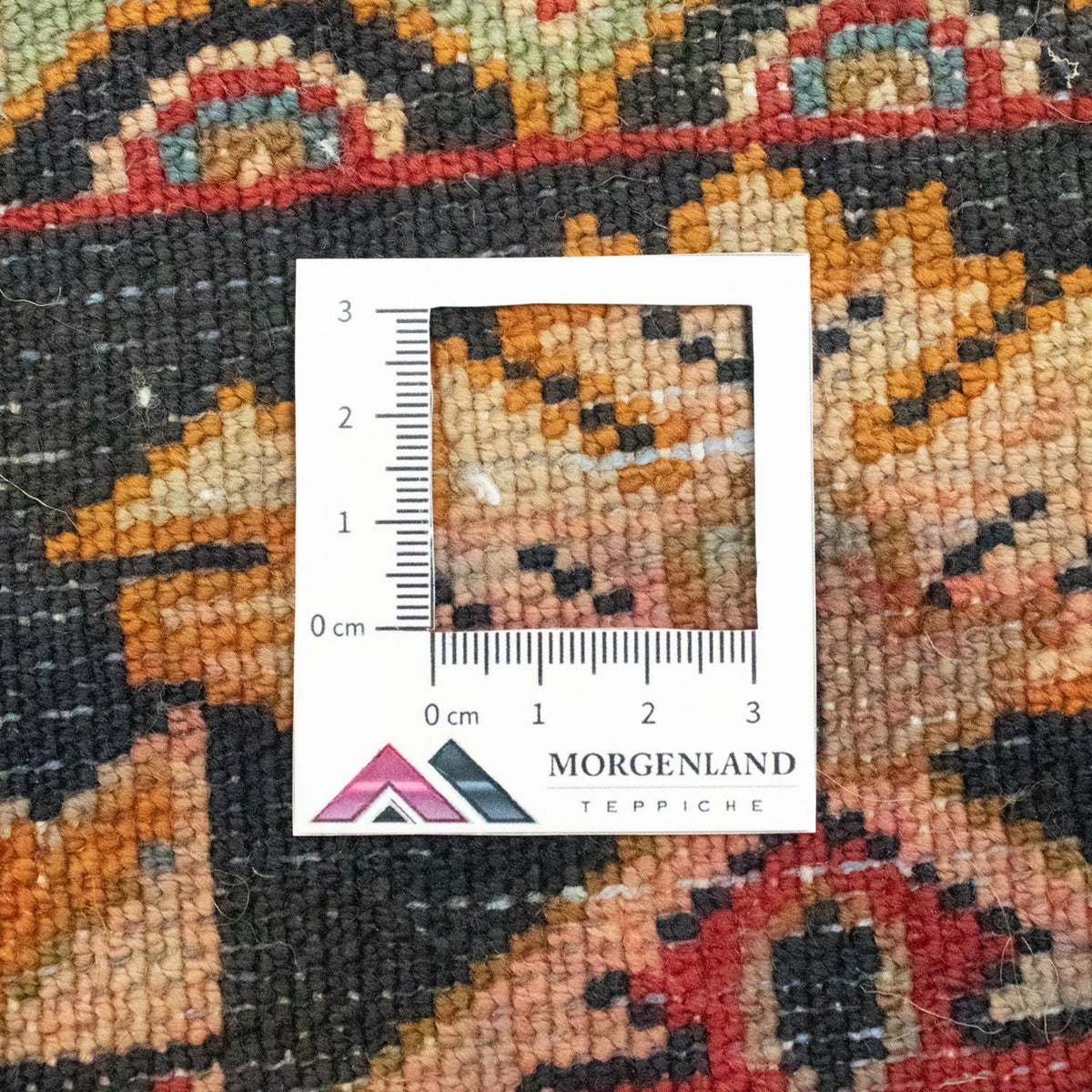 Turkaman-tæppe - 87 x 67 cm - mørkeblå