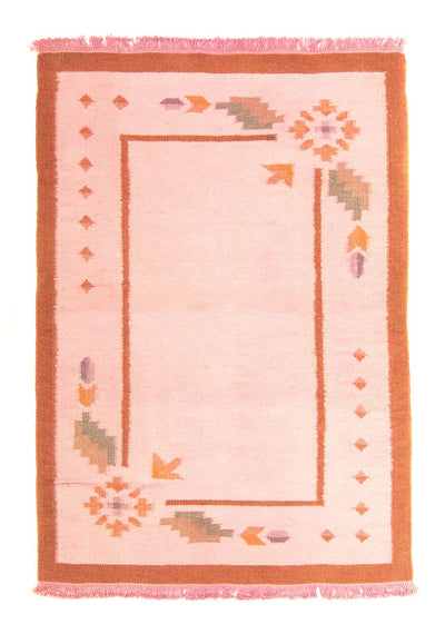 Moderne kilim Tæppe 120x177cm - Uldtæppe