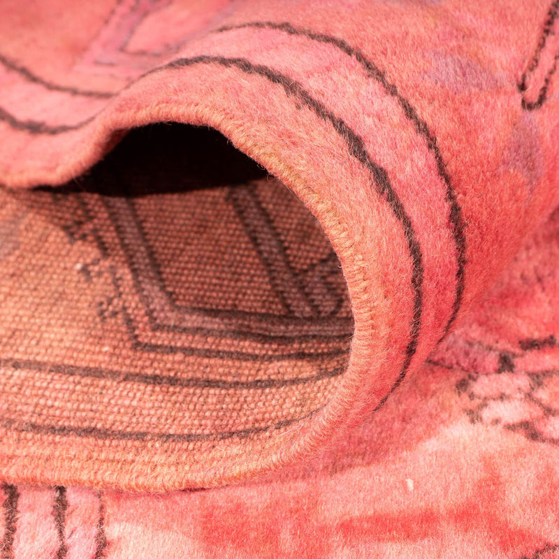 Pakistan Tæppe - 190 x 120 cm - lysrød