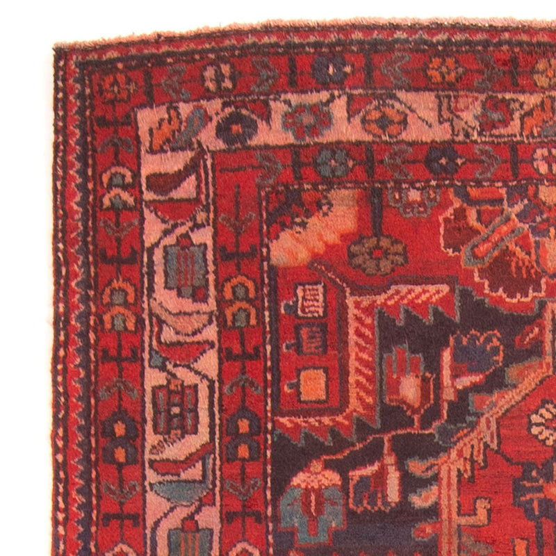 Persisk tæppe - Nomadisk - 174 x 112 cm - mørkerød