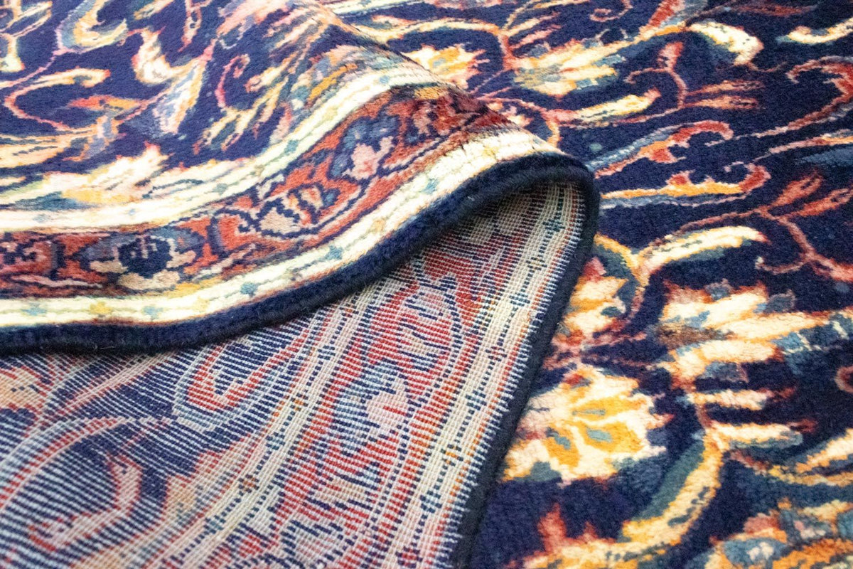 Løber Persisk tæppe - Classic - 402 x 72 cm - mørkeblå