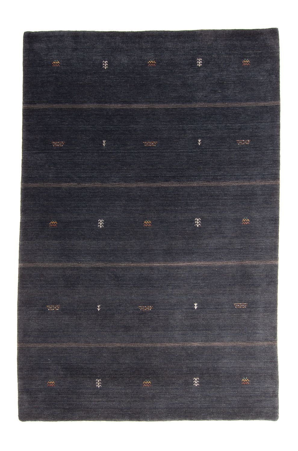 Gabbeh-tæppe - Indus - 244 x 170 cm - mørkeblå