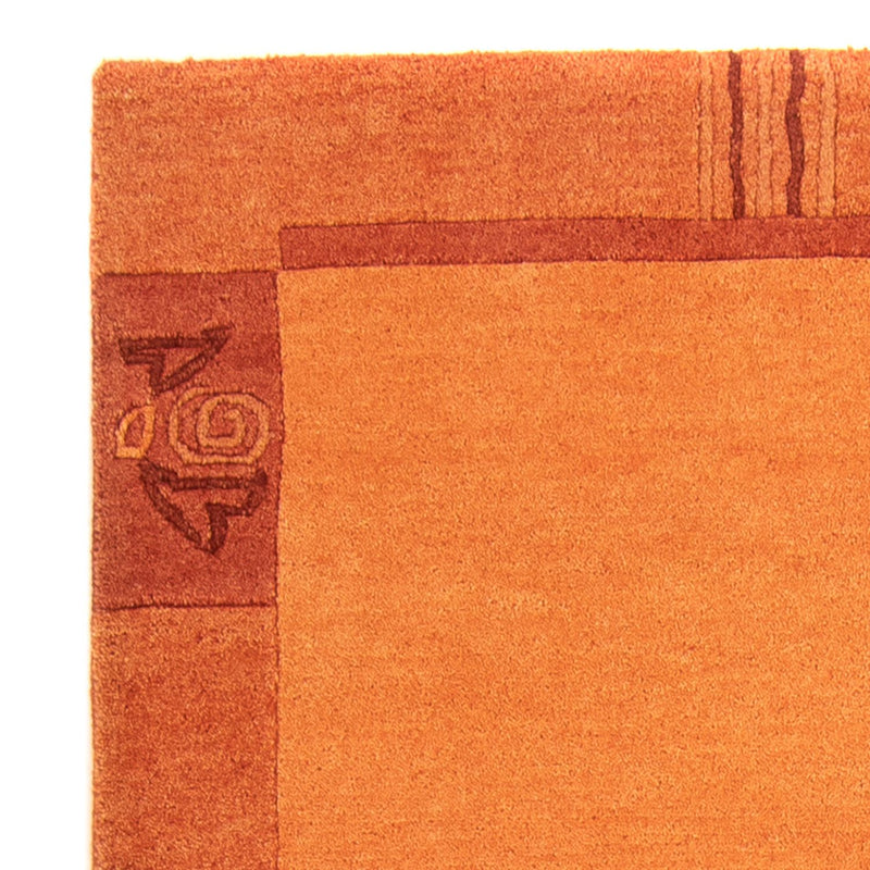 Nepal Tæppe - 180 x 117 cm - orange