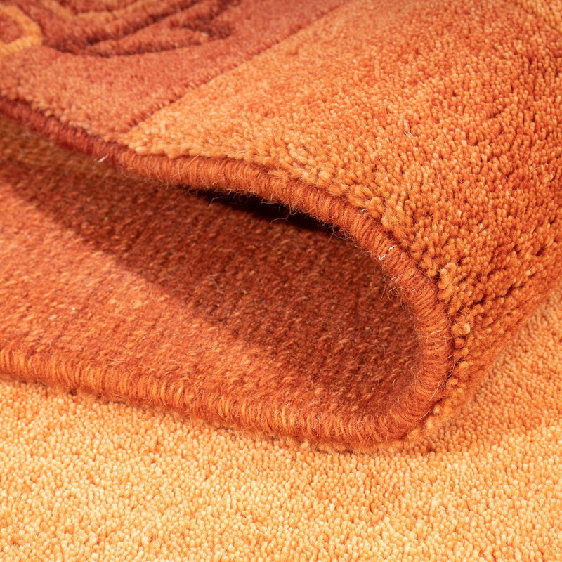 Nepal Tæppe - 180 x 117 cm - orange