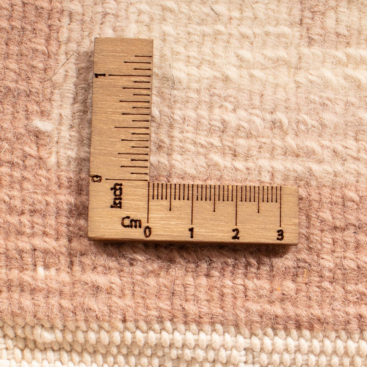 Nepal Tæppe - 242 x 168 cm - lys brun