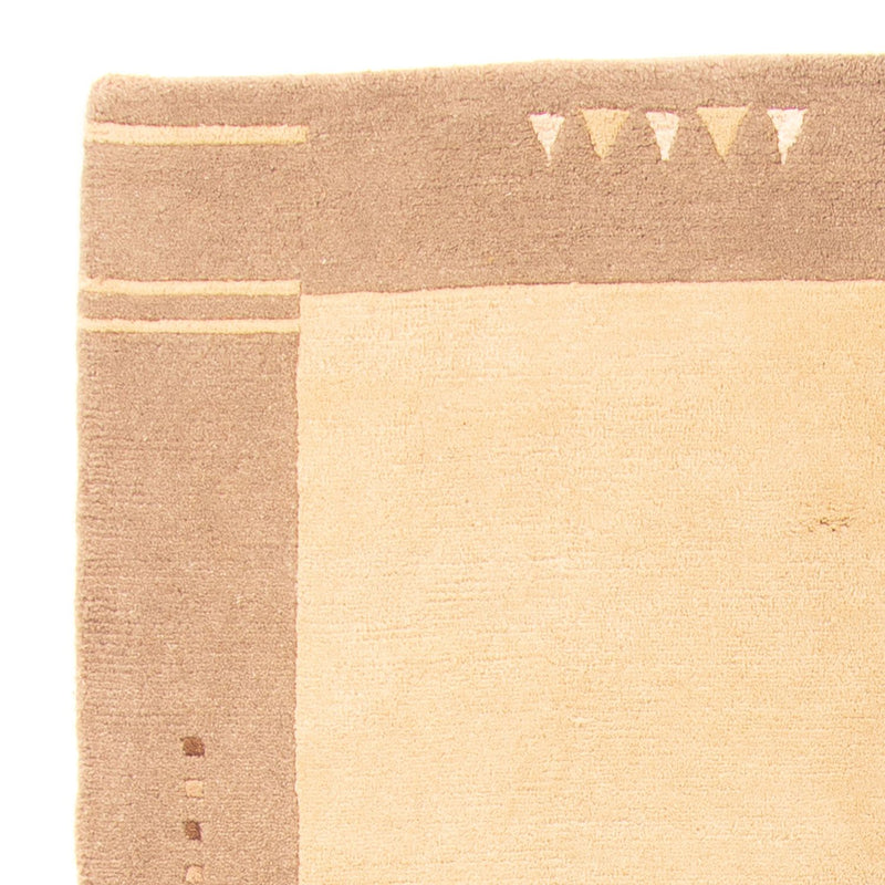 Nepal Tæppe - 230 x 160 cm - lys brun