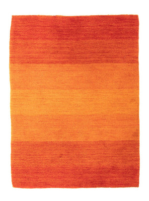 Uldtæppe - 190 x 135 cm - orange