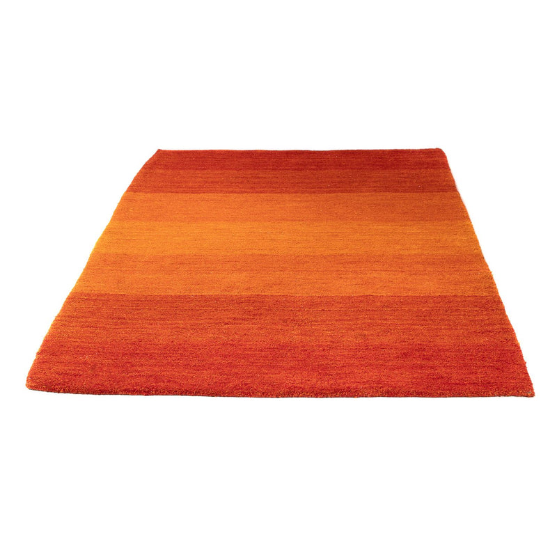 Uldtæppe - 190 x 135 cm - orange