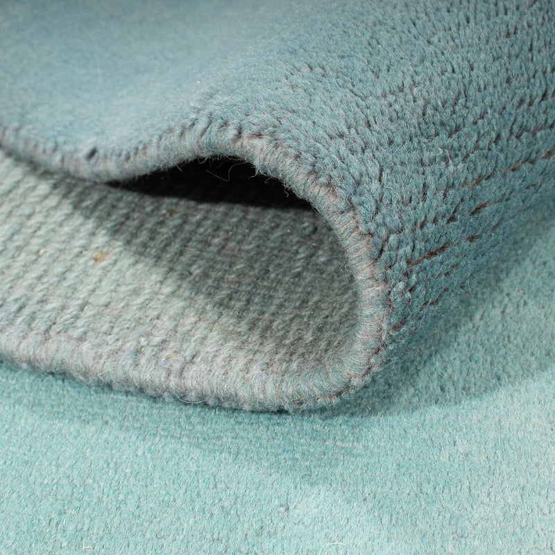 Nepal Tæppe - 225 x 160 cm - lyseblå