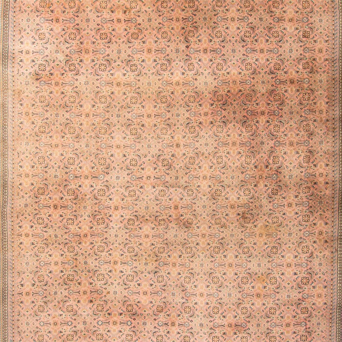 Orientalsk tæppe - Indus - 412 x 298 cm - lys brun