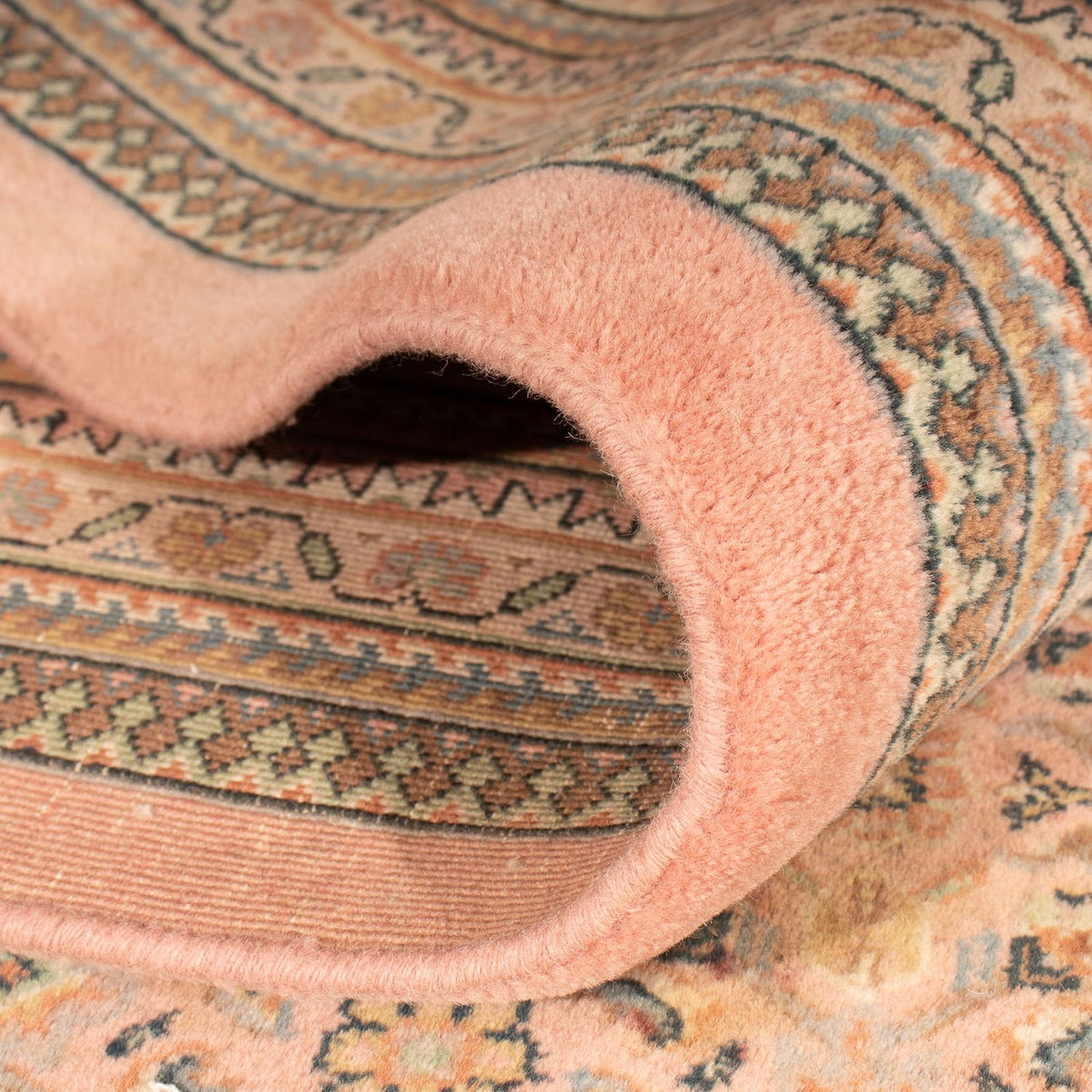 Orientalsk tæppe - Indus - 412 x 298 cm - lys brun