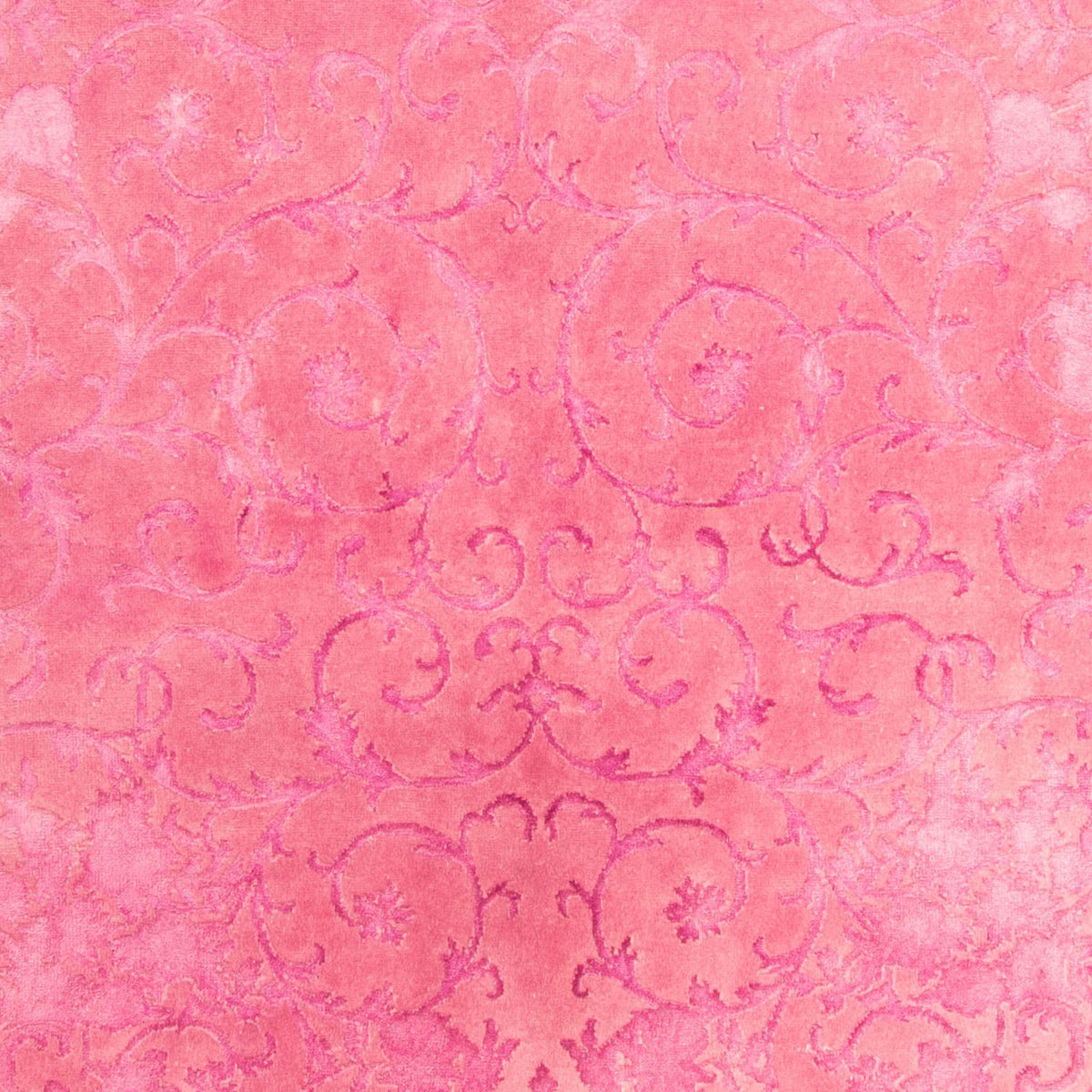 Viskose tæppe - 323 x 200 cm - pink