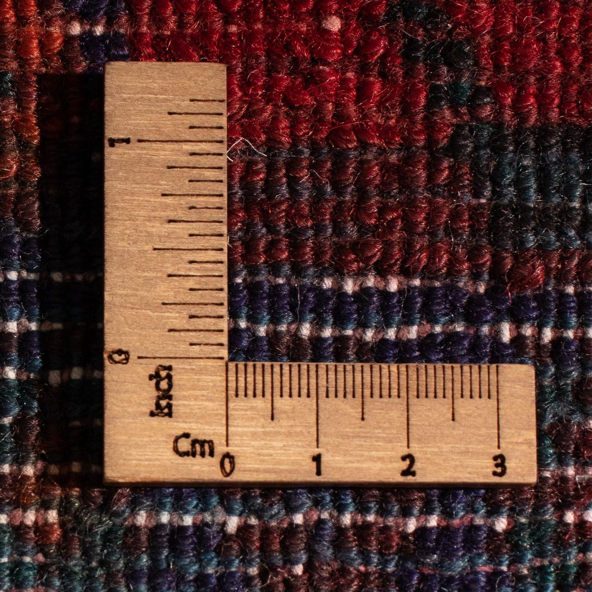 Løber Persisk tæppe - Nomadisk - 380 x 146 cm - mørkeblå