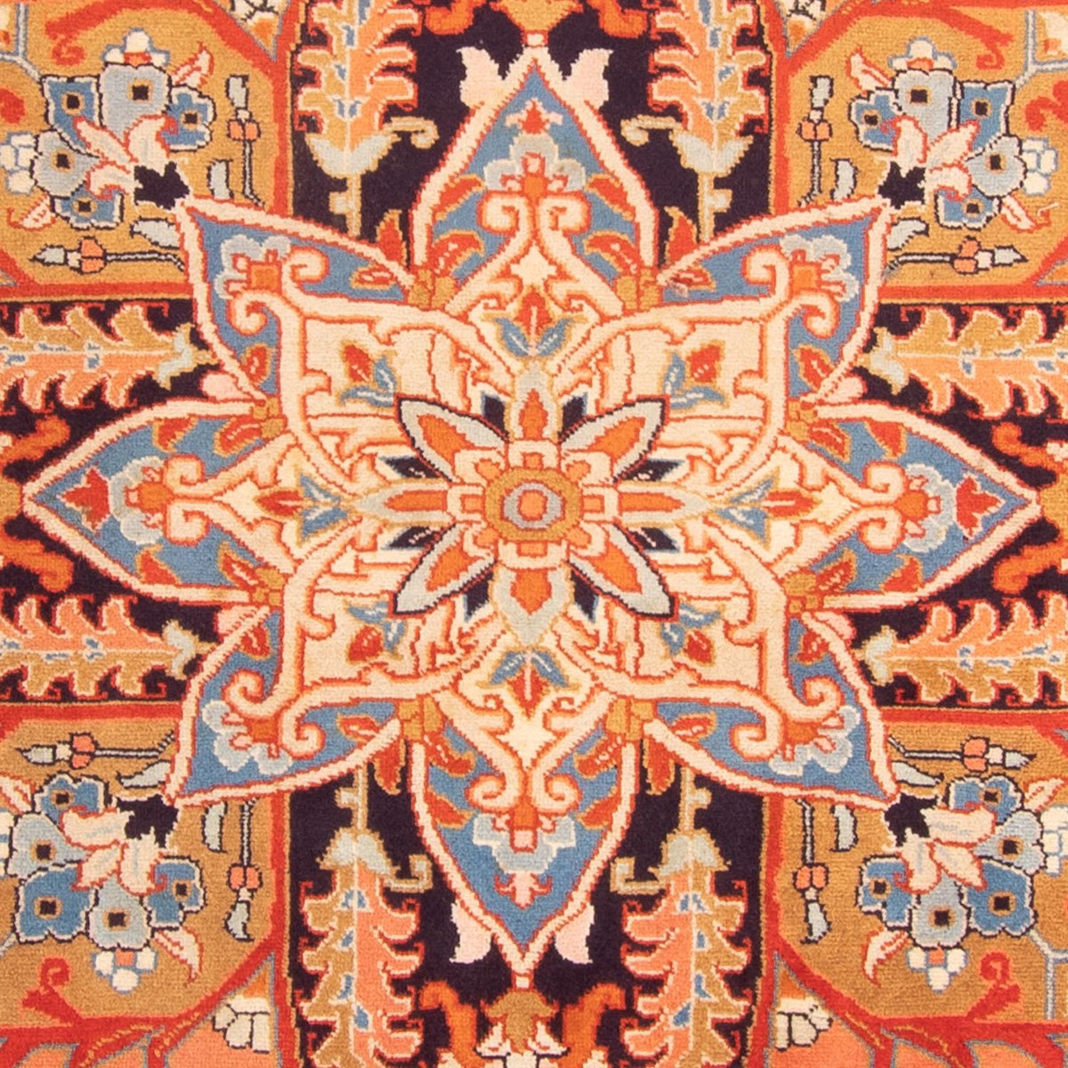 Persisk tæppe - Tabriz - Royal - 400 x 300 cm - rust