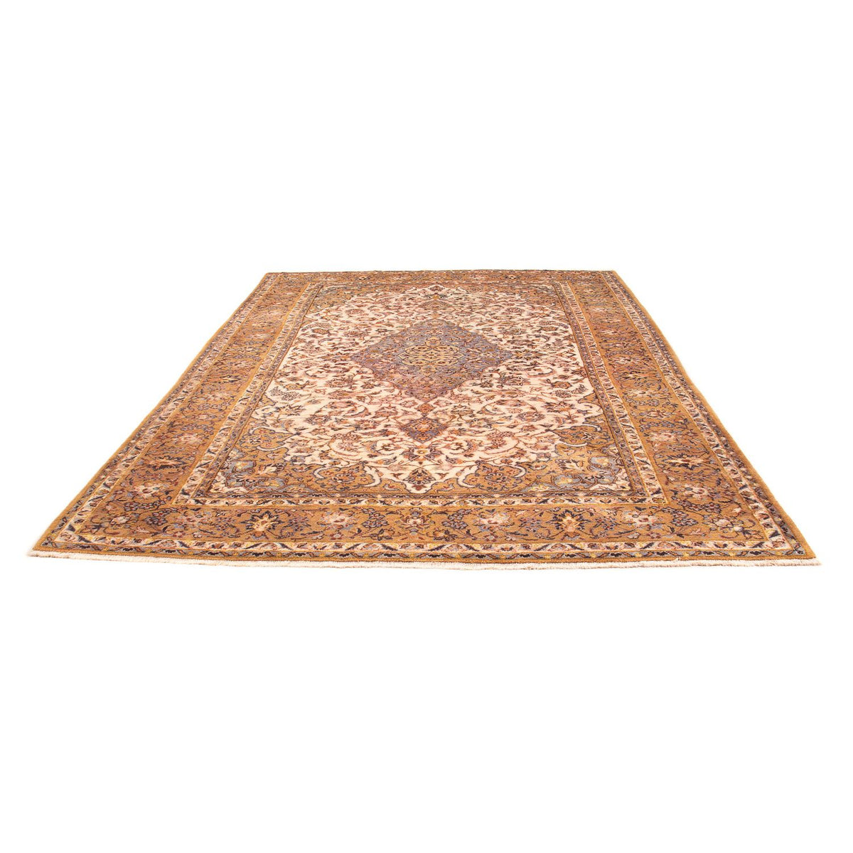 Persisk tæppe - Keshan - 330 x 230 cm - beige