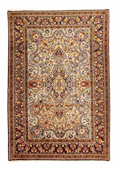 Qom Tæppe 142x206cm - Persisk tæppe