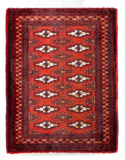 Turkaman-tæppe 67x88cm - Orientalsk tæppe