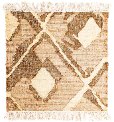 Moderne kilim Tæppe 62x63cm - Uldtæppe