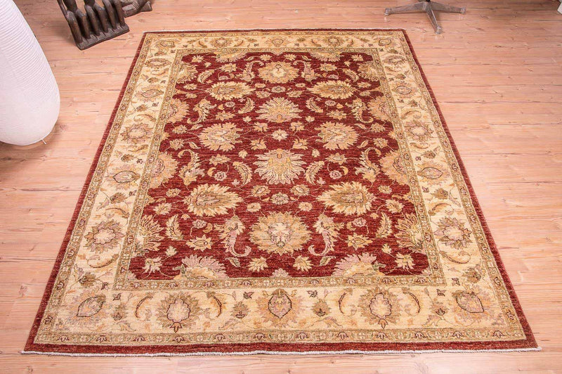 Ziegler Carpet - 219 x 178 cm - bordeaux rød