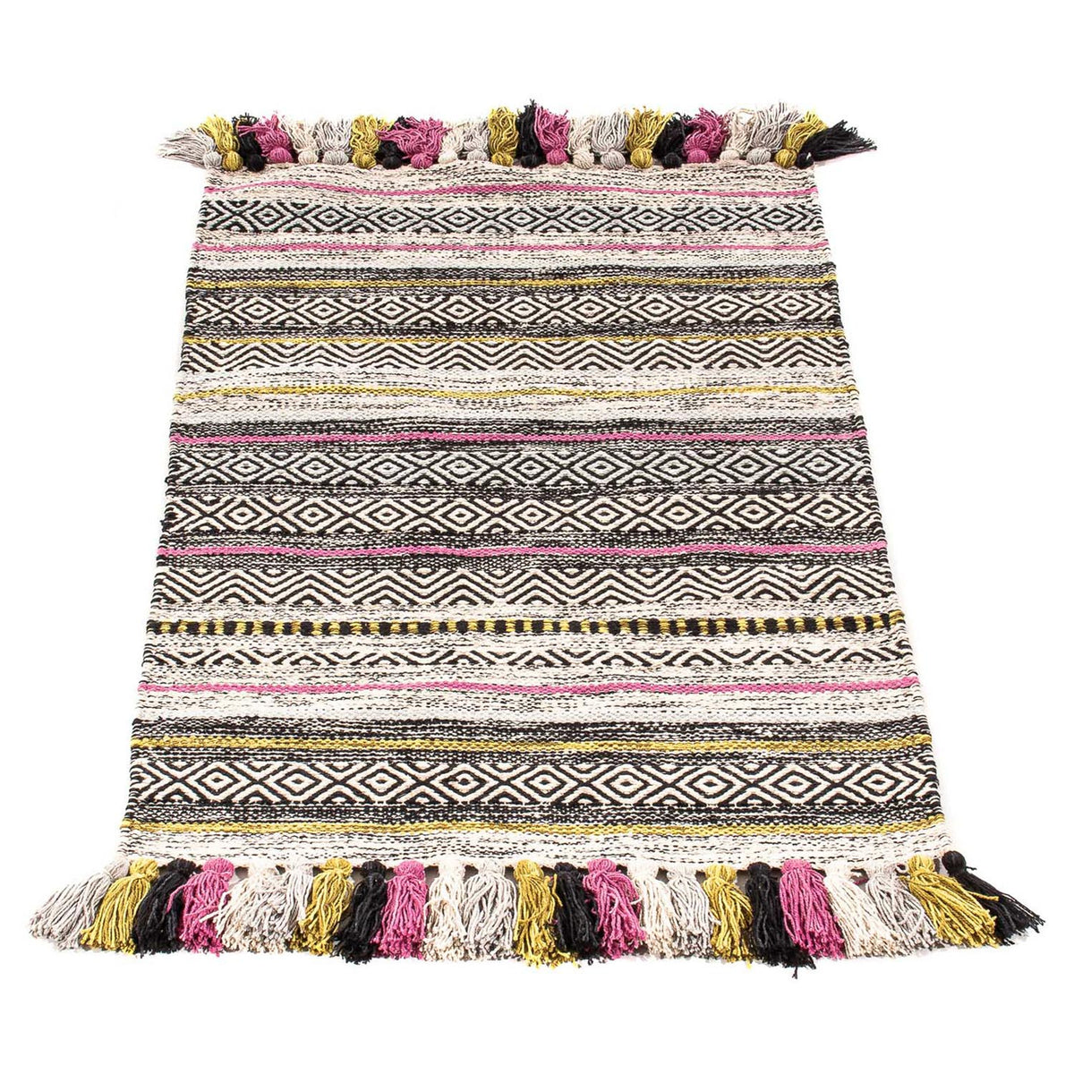 Kelim-tæppe - Trendy - 96 x 58 cm - flerfarvet