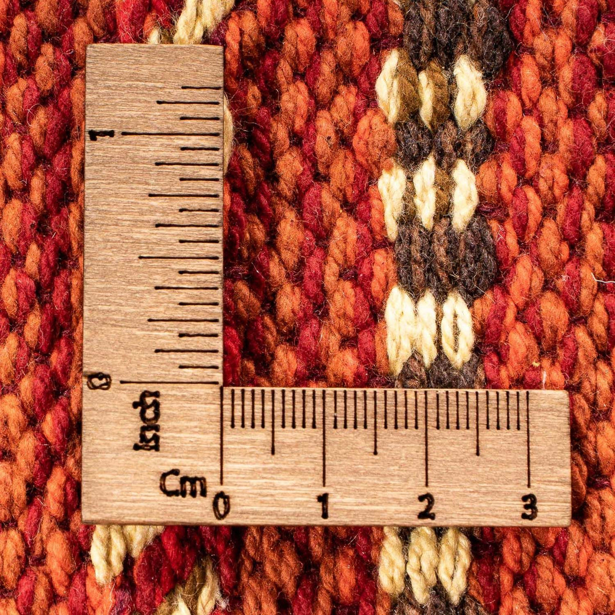 Kelim-tæppe - Trendy - 90 x 60 cm - rød