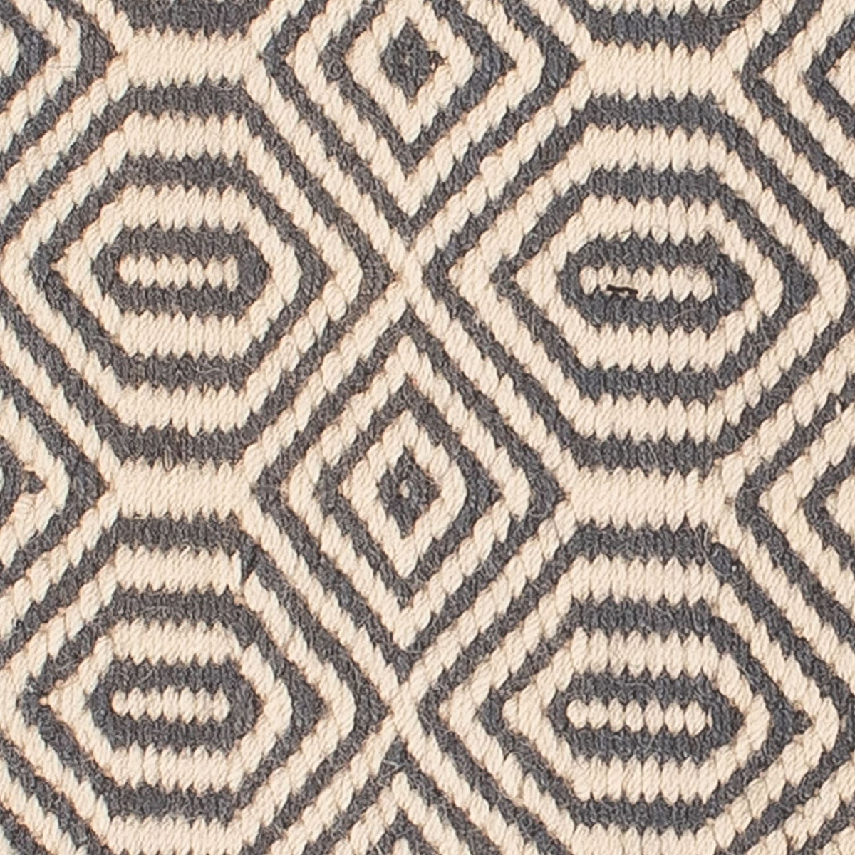 Kelim-tæppe - Trendy firkantet - 47 x 44 cm - flerfarvet