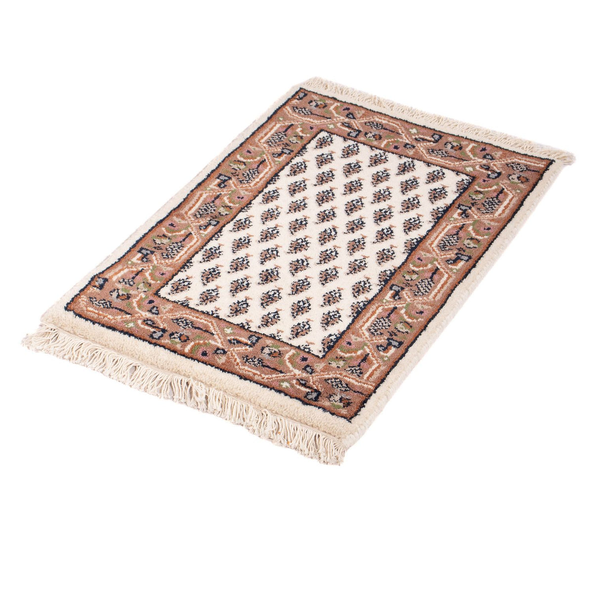 Orientalsk tæppe - Mir - Indus - 60 x 40 cm - beige