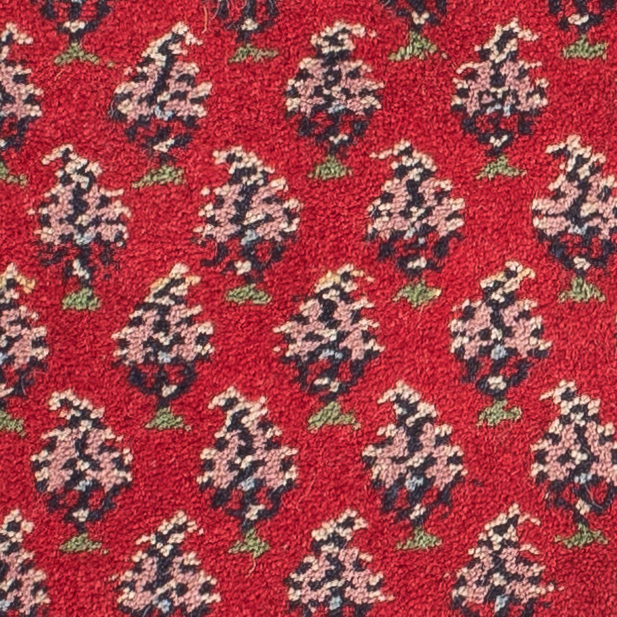 Orientalsk tæppe - Mir - Indus - 61 x 41 cm - rød