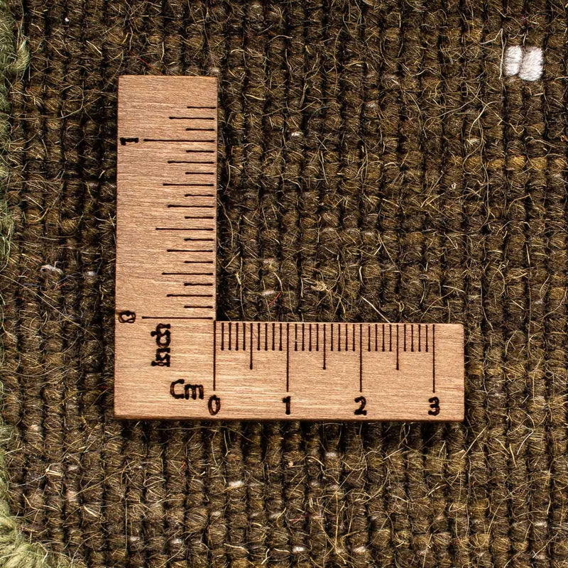 Gabbeh-tæppe - Loribaft Indus - 91 x 64 cm - mørkebrun