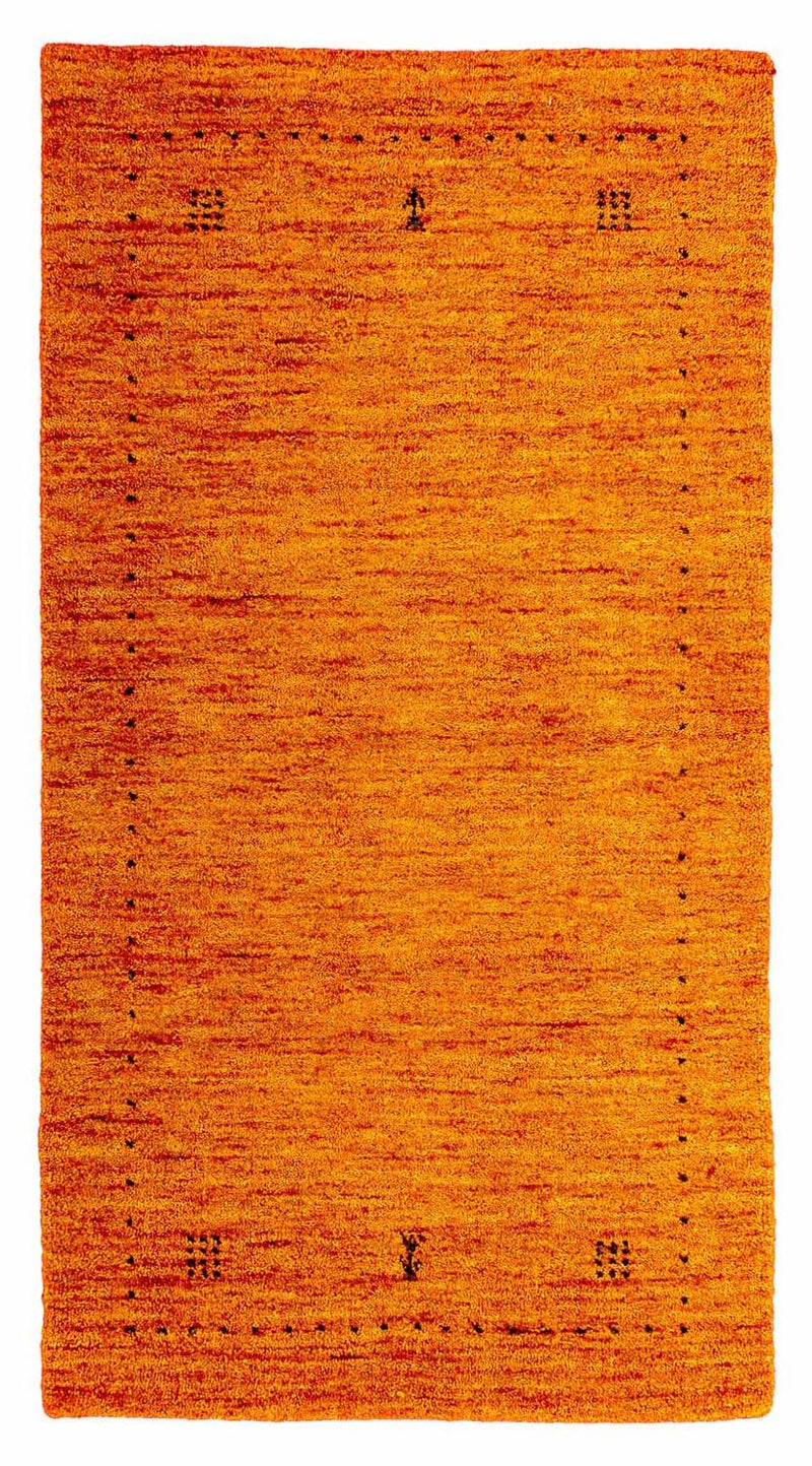 Gabbeh-tæppe - Loribaft Indus - 133 x 70 cm - orange